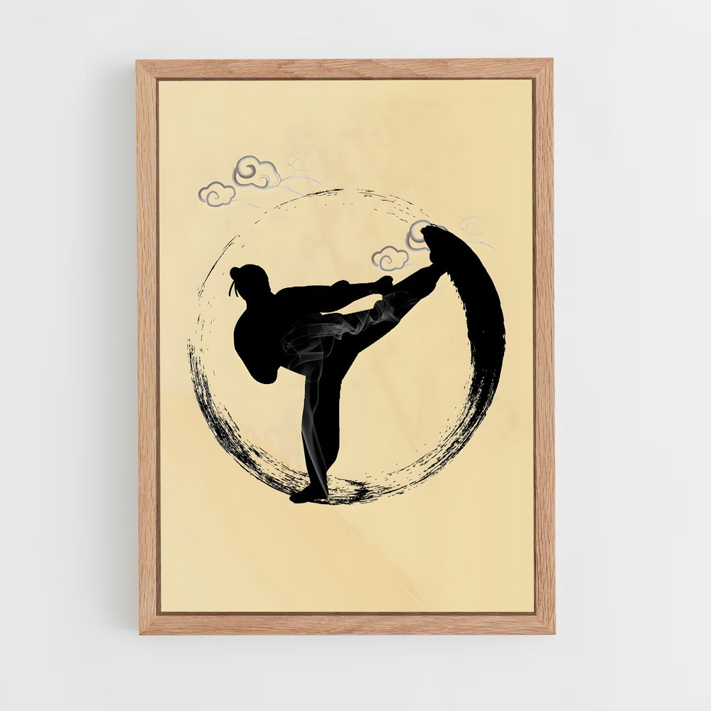 Poster Kung murs – affiche Kung Fu (vue 4)